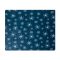 Karácsonyi mintás pléd 130x160 cm kék