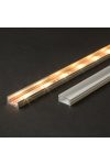 LED aluminium profil takaró búra átlátszó 1000 mm - 41010T1