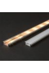 LED aluminium profil takaró búra opál 2000 mm - 41011M2