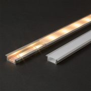 LED aluminium profil takaró búra opál 2000 mm - 41011M2