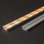   LED aluminium profil takaró búra átlátszó 1000 mm - 41011T1