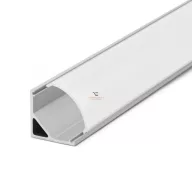 LED aluminium profil takaró búra opál 1000 mm - 41012M1