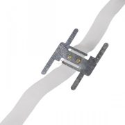 Csuklópánt tépőzáras 24x1,5 mm fehér 2 db-os szett