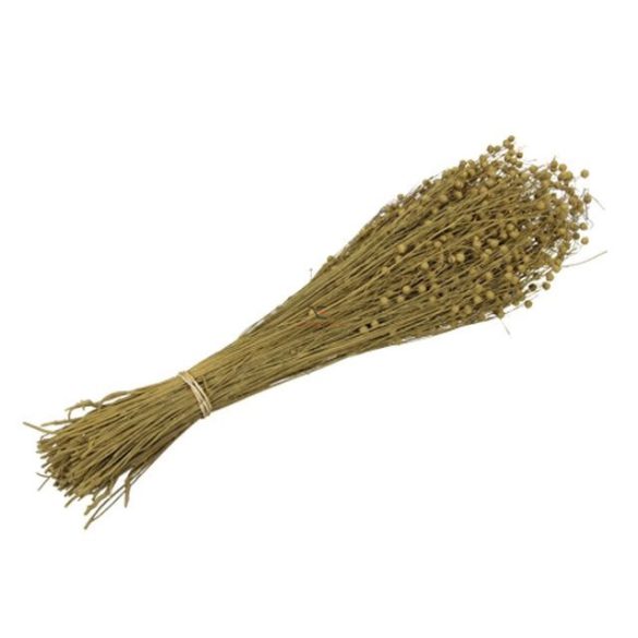 Len köteg 50-60 cm mustársárga