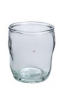 Gyertyatartó üveg 10,5x9cm átlátszó