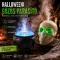 Halloweeni gőzös párásító, füstgép - koponya vagy üst formában