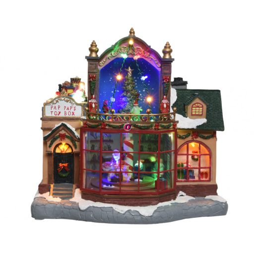 Luxury Karácsonyi Dioráma "Toy Shop" 30 cm