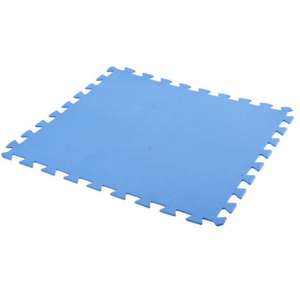 Medence alátét szivacs, polyfoam puzzle 4mm 9 db-os szett kék - 491501900