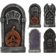 Halloween-i Sírdísz – 40×20×2 cm – 4 Féle Mintával
