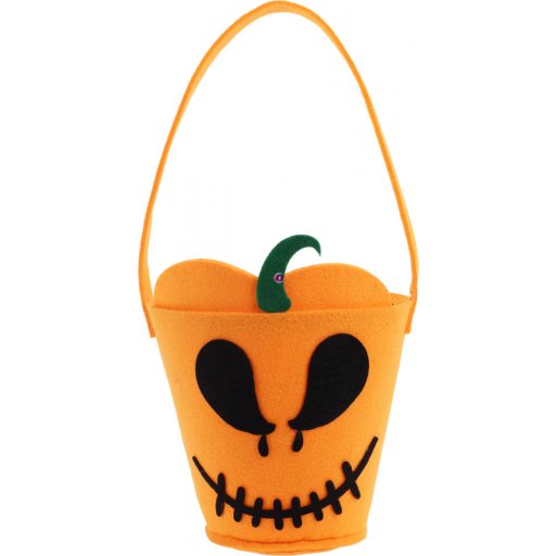 XL Halloween Cukorkagyűjtő vödör textil 30 cm 4 féle választható kivitel