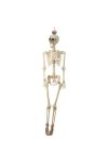 Élethű Halloween Csontváz Dekoráció – 165 cm – PP Anyagból