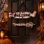 Halloween Welcome Akasztható Csontváz Dekoráció – 36 cm – 3 Féle Mintával