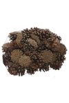 Toboz termés natúr 1kg, hálós