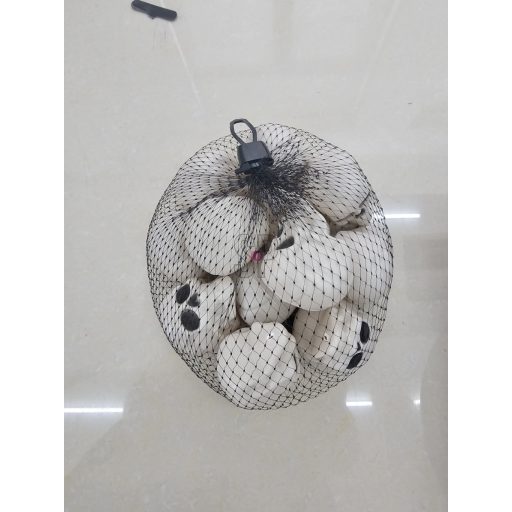 Halloween Koponya Dekor Szett – 12 db 4,5 cm-es koponyák