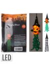Halloween Akasztható LED Dekor – Tök vagy Szellem Mintával