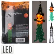  Halloween Akasztható LED Dekor – Tök vagy Szellem Mintával