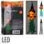 XL alloween Akasztható LED Dekor – Tök vagy Szellem Mintával