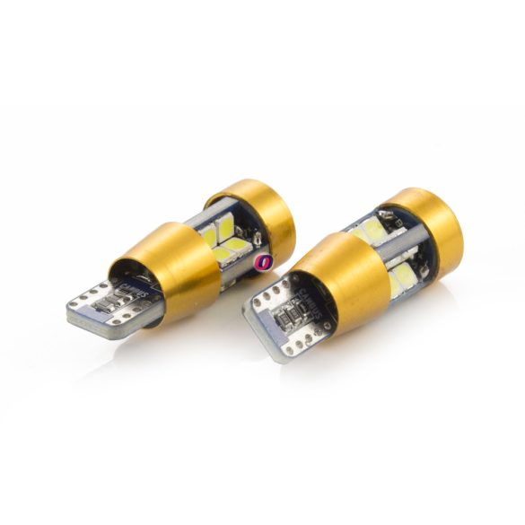 Autós LED - CAN130 - T10 (W5W) - 300 lm - can-bus - SMD - 5W - 2 db / bliszter