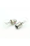Autós duplaszálú izzó - BAA106 BAZ15D-P21/4W - 12V - 2 db / bliszter