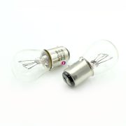   Autós duplaszálú izzó - BAA106 BAZ15D-P21/4W - 12V - 2 db / bliszter