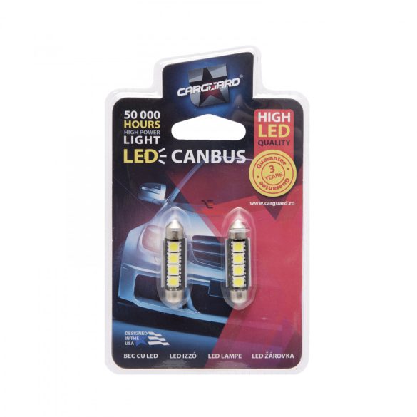 LED izzó CAN107 Canbus3W • Sofit 39 mm • 72 lumen2 db / bliszter