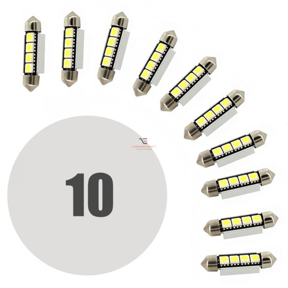 LED izzó CLD308 Canbus3W • Sofit 41 mm • 72 lumen10 db / csomag