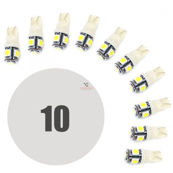 LED izzó CLD301 1,25W • T10 • 90 lumen10 db / csomag