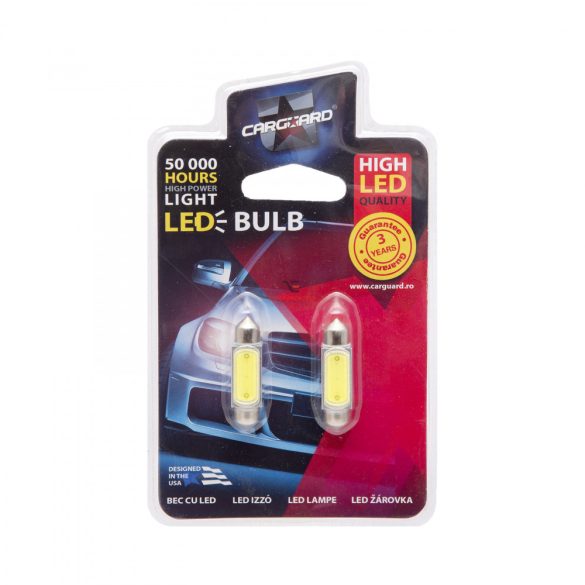 LED izzó CLD018 3W • Sofit 36 mm 150 lumen2 db / bliszter
