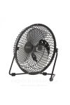 Ventilátor USB 18cm fekete