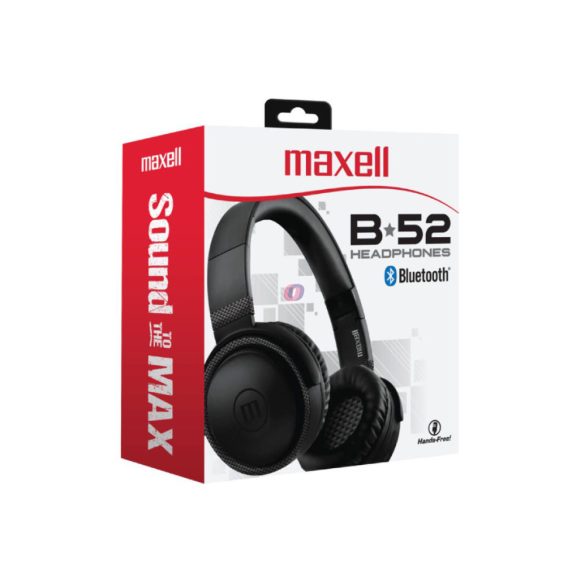 Maxell HP-BTB52 fejhallgató - fekete