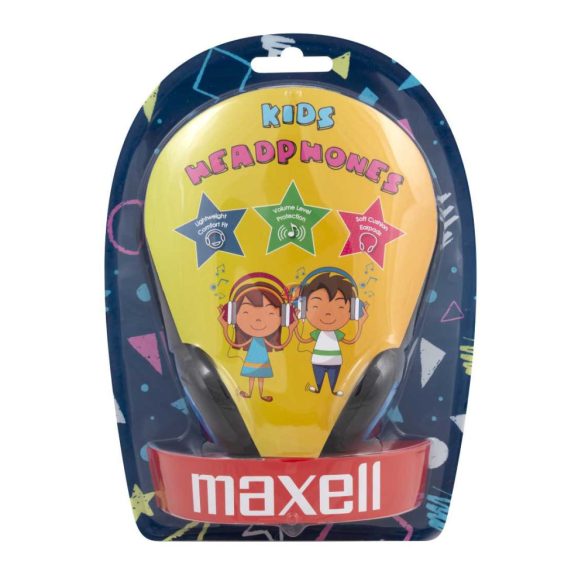 Maxell gyerek fejhalgató - 3,5 mm jack - kék