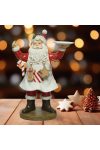 Luxury Karácsonyi figura "Santa'" 23 cm