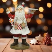 Luxury Karácsonyi figura "Santa'" 23 cm