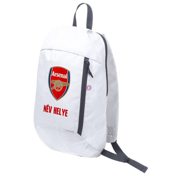 Prémium Arsenal hátizsák személyre szabható egyedi névvel