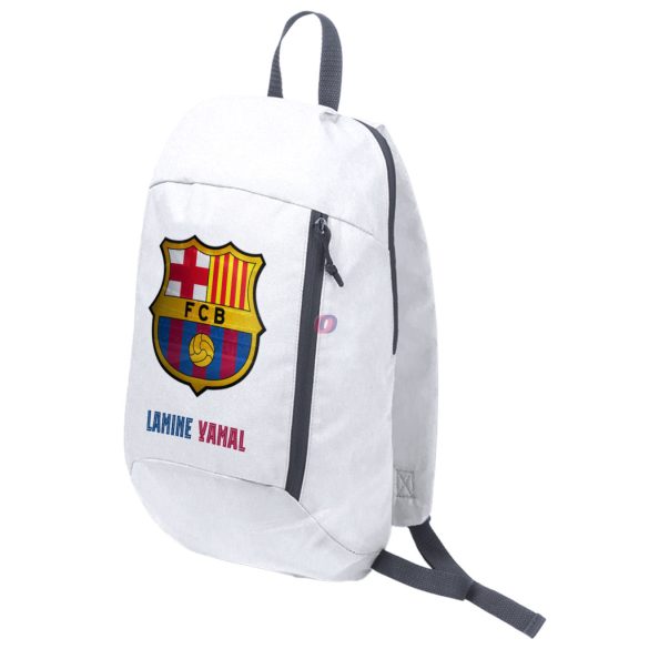 Prémium Barcelona hátizsák személyre szabható egyedi névvel Lamine Yamal