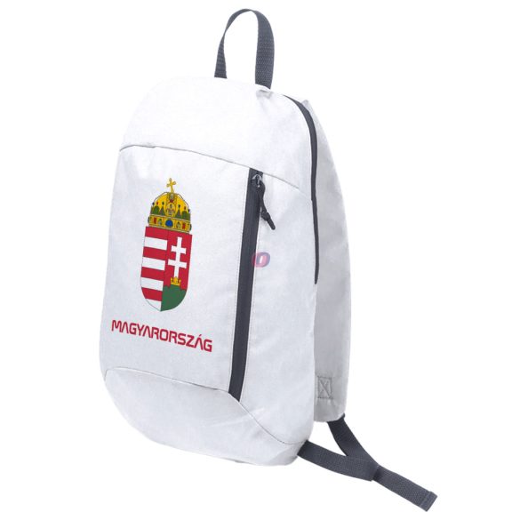 Magyarország címeres hátizsák személyre szabható egyedi névvel