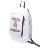   Személyre szabható Labubu "Labukornis" Hátizsák egyedi névvel, fehér