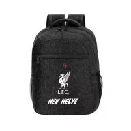   Liverpool hátizsák személyre szabható egyedi névvel és számmal fekete