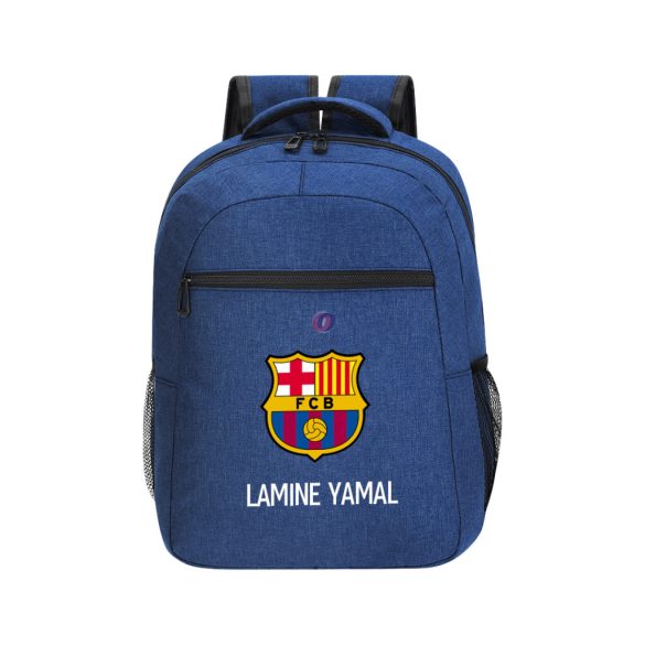 Barcelona hátizsák személyre szabható egyedi névvel és számmal sötétkék