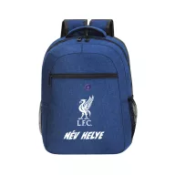  Liverpool hátizsák személyre szabható egyedi névvel és számmal sötétkék