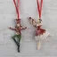 Luxury Diótörő, balerina figurás karácsonyfadísz 12,5 cm 2 féle választható kivitel