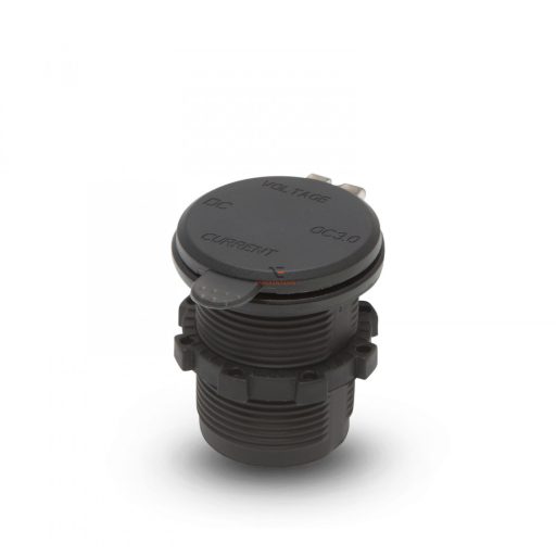 Szivargyújtó helyére beépíthető USB aljzatLED feszültségkijelzésselkék - csavaros1 x USB