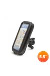 Kerékpáros telefontartó táska - érintőfelülettel - 5,5"-ig