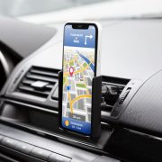   Telefontartó - szellőzőrácsra rögzíthető - fekete - 54995