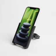   Telefontartó - szellőzőrácsra rögzíthető - fekete - 54995
