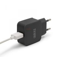 USB Hálózati adapter 1xUSB fekete
