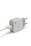 USB Hálózati adapter 1xUSB fehér