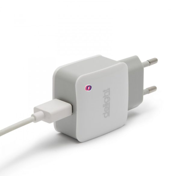 USB Hálózati adapter 1xUSB fehér