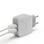 USB Hálózati adapter 2xUSB fehér