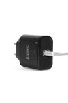 Adapter - Type-C - gyorstöltő, PD20W - fekete